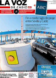 Periodico La Voz de Cádiz