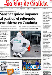 Periodico La Voz de Galicia