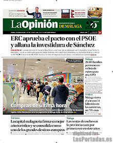 Periodico La Opinión de Málaga