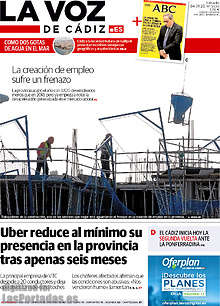 Periodico La Voz de Cádiz