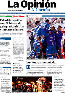 Periodico La Opinión Coruña