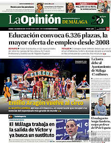 Periodico La Opinión de Málaga