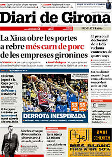 Periodico Diari de Girona