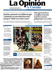 Periodico La Opinión Coruña