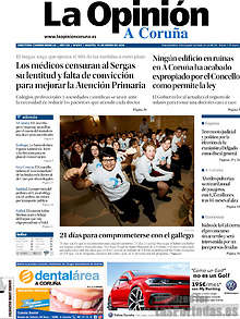 Periodico La Opinión Coruña