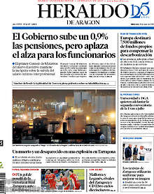 Periodico Heraldo de Aragon