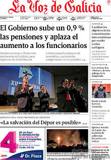 Periodico La Voz de Galicia