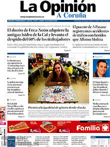 Periodico La Opinión Coruña