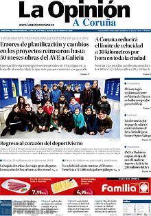 Periodico La Opinión Coruña