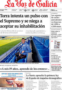 Periodico La Voz de Galicia