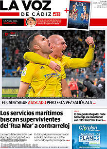 Periodico La Voz de Cádiz