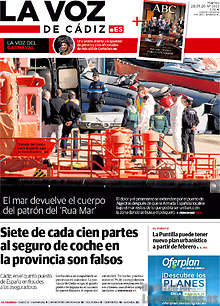 Periodico La Voz de Cádiz