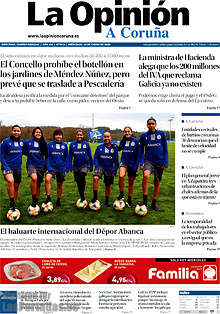 Periodico La Opinión Coruña