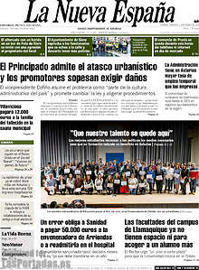 Periodico La Nueva España
