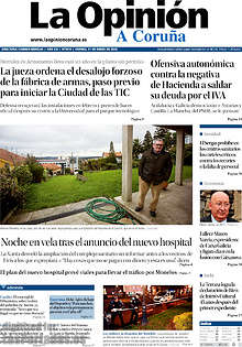 Periodico La Opinión Coruña