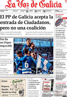Periodico La Voz de Galicia