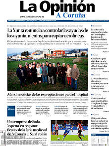 Periodico La Opinión Coruña
