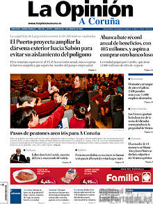 Periodico La Opinión Coruña