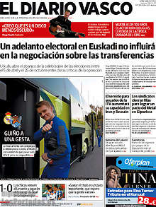Periodico El Diario Vasco