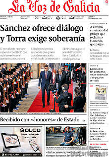 Periodico La Voz de Galicia