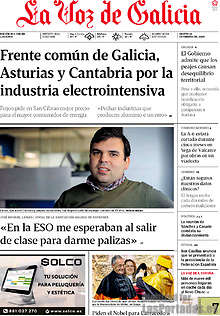 Periodico La Voz de Galicia