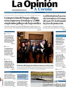 Periodico La Opinión Coruña