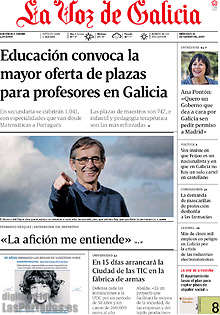 Periodico La Voz de Galicia