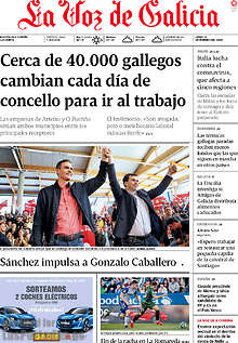 Periodico La Voz de Galicia