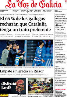 Periodico La Voz de Galicia