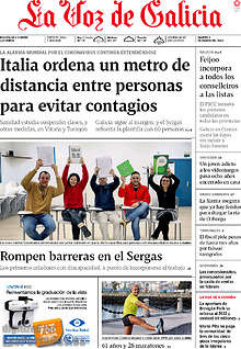 Periodico La Voz de Galicia