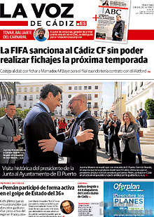 Periodico La Voz de Cádiz