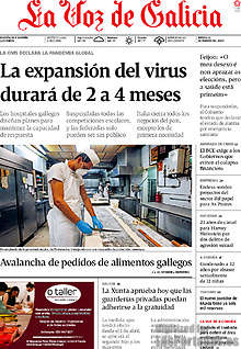Periodico La Voz de Galicia