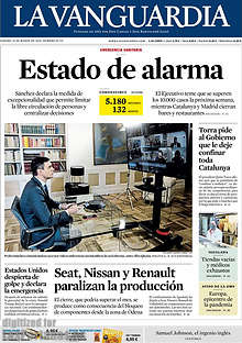 Periodico La Vanguardia