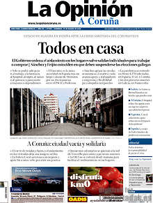 Periodico La Opinión Coruña