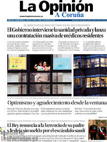 Periodico La Opinión Coruña