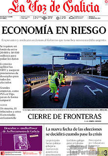 Periodico La Voz de Galicia