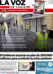 Periodico La Voz de Cádiz