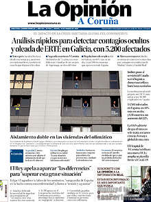 Periodico La Opinión Coruña