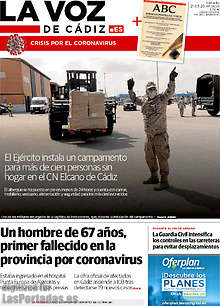 Periodico La Voz de Cádiz