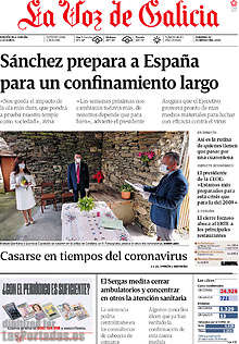 Periodico La Voz de Galicia