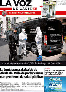 Periodico La Voz de Cádiz