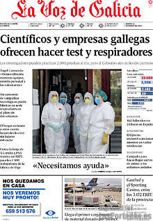 Periodico La Voz de Galicia