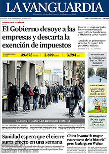 Periodico La Vanguardia