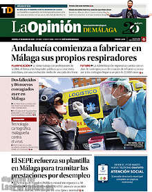 Periodico La Opinión de Málaga