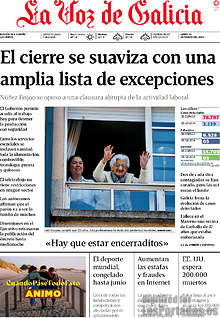 Periodico La Voz de Galicia