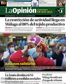 Periodico La Opinión de Málaga