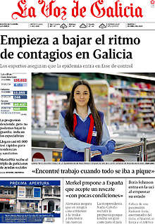 Periodico La Voz de Galicia