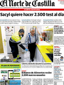 Periodico El Norte de Castilla