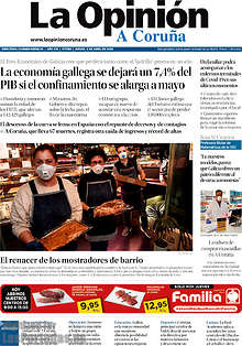 Periodico La Opinión Coruña