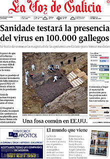 Periodico La Voz de Galicia